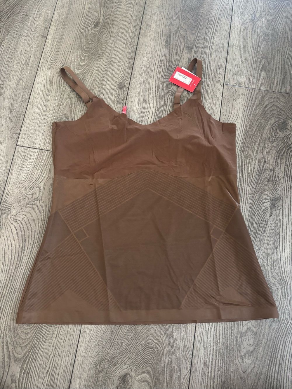 Spanx Brown Seamless Shapewear Cami Top